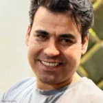 دور کمر شال طلایی داری بیدل برزویی