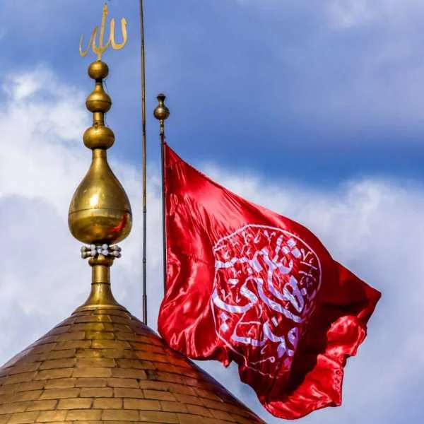 دانلود نوحه پرچم سرخ گنبدت دل منو خون میکنه